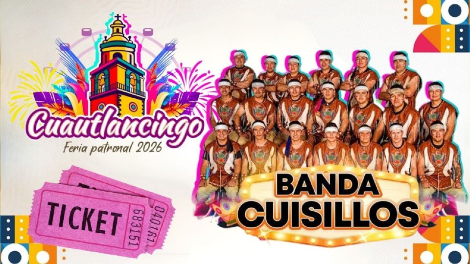 Artistas que se presentarán HOY en la Feria Cuautlancingo 2026