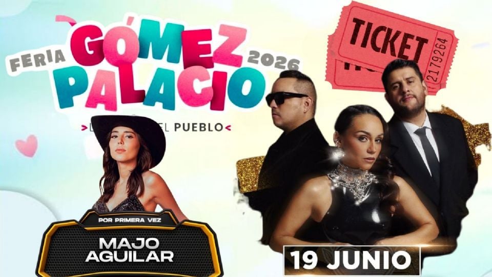 Artistas que se presentarán HOY en la Expo Feria Gómez Palacio 2026.