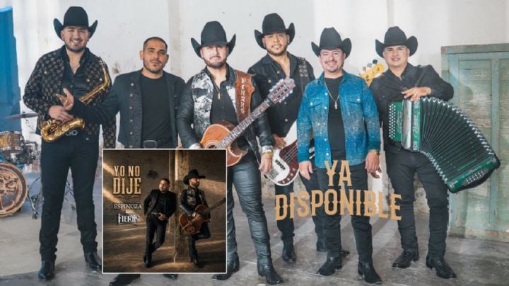 Espinoza Paz y La Fiera de Ojinaga unen sus talentos y estrenan “Yo No Dije”, una canción dedicada al desamor | VIDEO