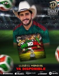 Foto descriptiva de: Diego Herrera se une a la fiesta del fútbol