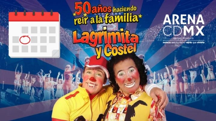 Lagrimita y Costel anuncian concierto en la Arena CDMX 2026: Fecha y venta de boletos