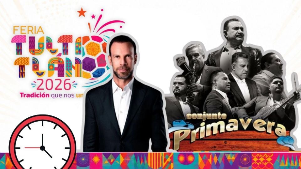 Artistas que se presentarán HOY en la Feria Tultitlán 2026