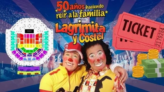 Lagrimita y Costel en la Arena CDMX 2026: Mapa y precio de los boletos por zona